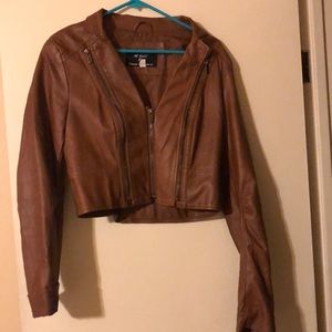 Brown jacket, good condition cropped